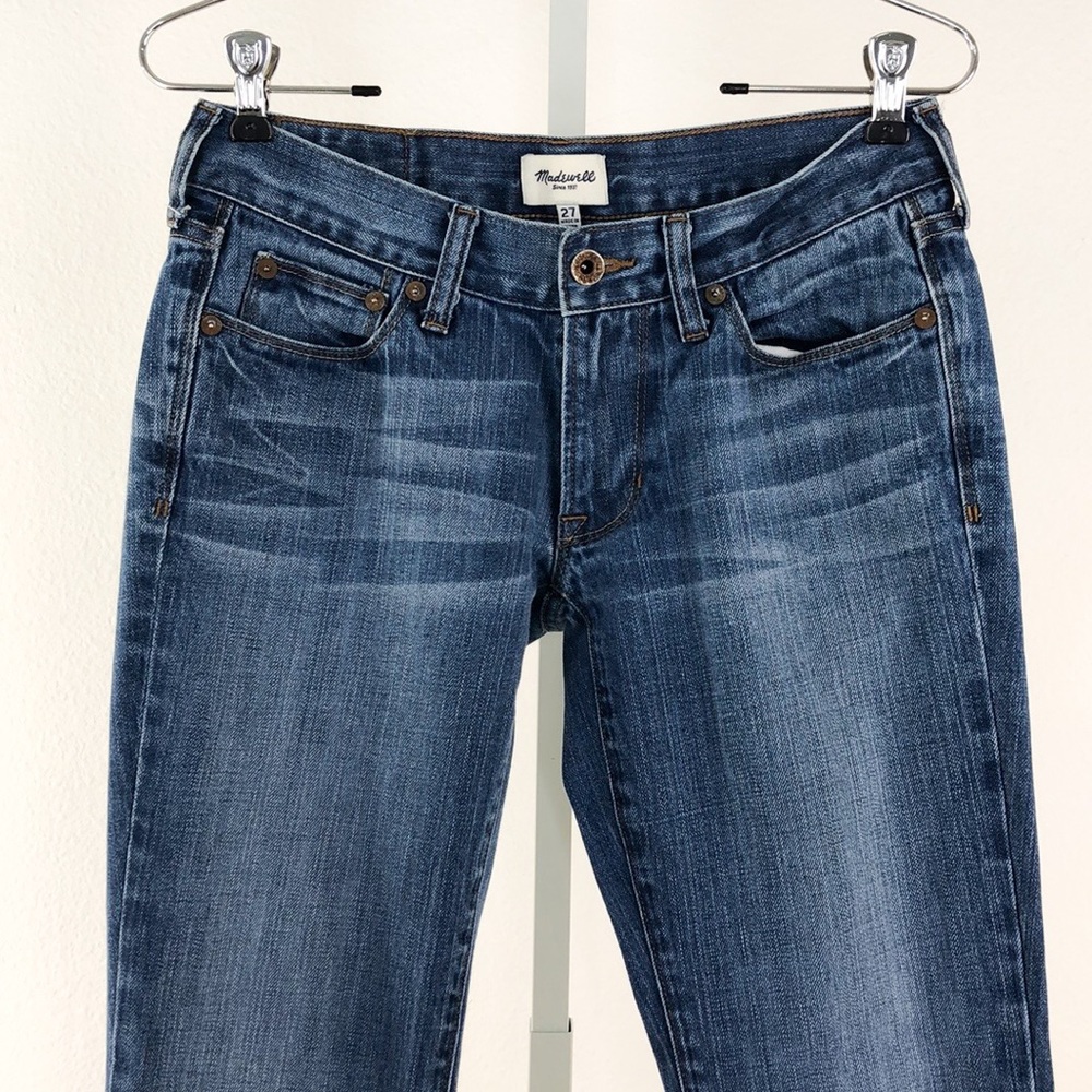 Madewell Denim Straight Leg Jeans, Size 27 - Picture 2 of 7